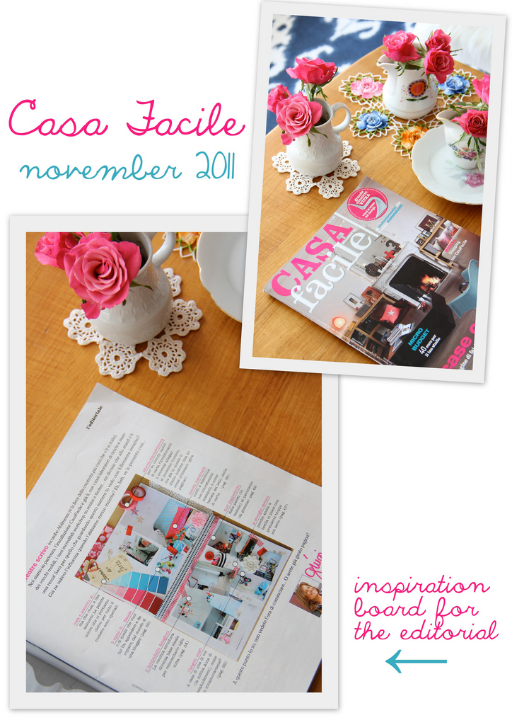 This week on my coffee table: CASA FACILE